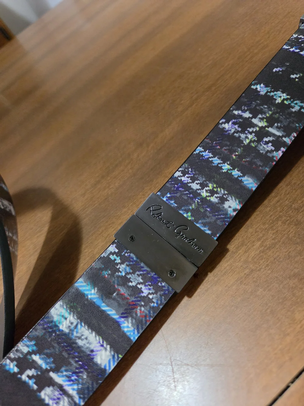 Robert Graham Belt Reversible Laughton Sz 36 Leather